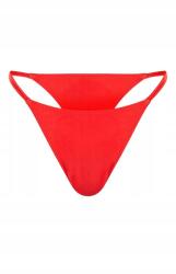Prettylittlething Piros Alsó Bikini Bugyi Sima Fürdőruha Prettylittlething 38