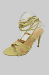 Shein Zsályás Kötött Magassarkú Szandál (39) (587667)