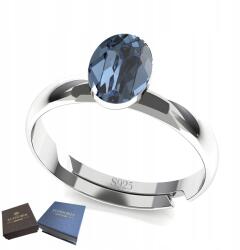 Mennica Świdnicka Ezüst Állítható Gyűrű Ezüst 925 Kristály Ajándék Feleségnek (Prezent Na Urodziny Dzień Matki Mamy Srebro)