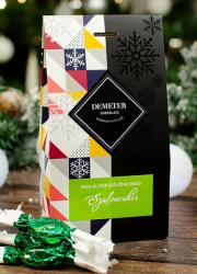 Demeter Chocolate Irsai Olivér szőlőpálinkás szaloncukor díszdobozban
