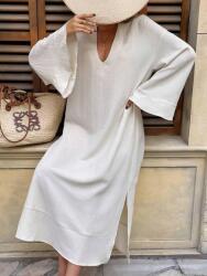 Shein ZC55113 Shein Bézs Túlméretes Maxi Ruha (39) XL