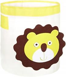 MatMay Játékkosár Oroszlán Nagy Tároló XXL Gyerekeknek 33l (Kosz na Zabawki LEW Zamykany POJEMNIK XXL)