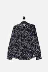 Tom Tailor Sötétkék Mintás Ing (M) (395653)