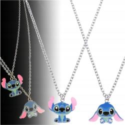 EdiBazzar Barátnőknek való nyakláncok, láncok, Bff Stitch szett, 2 db (Łańcuszki Naszyjniki komplet 2szt STITCH)