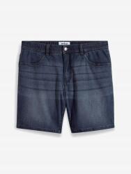 Bonprix Férfi Farmer Rövidnadrág, Size 46, kék, organikus