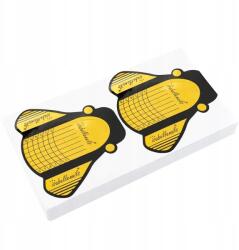 Isabellenails Forma Sablonok Körömhosszabbító Zselé Gold Széles 500 Db (by-beauty)