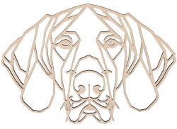 ATMOWOOD Geometrikus fakép - Német juhászkutya 30 cm Szín: : Természetes - atmowood - 5 936 Ft