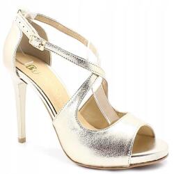 TYMOTEO Magassarkú szandál Tymoteo Latino Arany 39 (TYMOTEO LATINO 2776 ZŁOTY LICO)