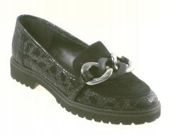 Laura Messi 2486 Félcipő Fekete 37-ES Méret (2486)