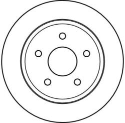 TRW DF4178 féktárcsa (1db)