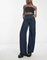 Heartbreak Kétszínű Nadrág Lánc Mintával (40) (570705)