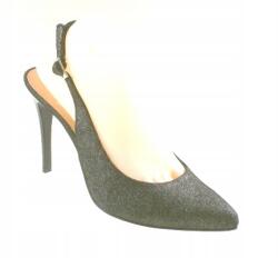 Laura Messi 1745 magasszárú cipő fekete 40-es méret (1745)