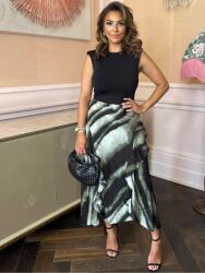 AX Paris Aszimmetrikus Ujjatlan Ruha, Size 38, többszínű, poliészter (597527)