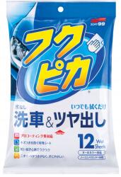 SOFT99 Fukupika Wash & Wax Viaszos Kendők