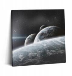 Wallfluent Canvas Vászonkép Nappaliba Nyomtatott Kozmosz és Bolygók 60x60 cm (010030010270000075205)