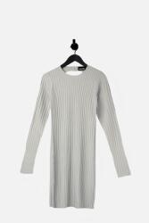 PIECES Hamuszürke Bordázott Ruha (s) (568588)