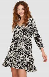 Stradivarius Fehér Ruha Fekete Print (s) (427384)