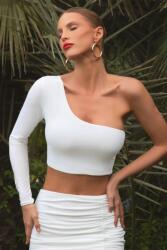  Club L Krémszínű Egyvállas Felső (42) (469527)