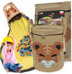 WS Kosár Játékzsák Nagy 2in1 Matrac Zárható Tároló XXL 150 cm Gyerekeknek (Kosz Na Zabawki Z Matą Łatwe Sprzątanie)