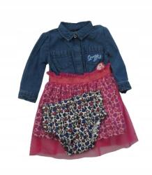 Guess Színes Ruha Szett Bugyival (3-6 Hónapos) (378848)