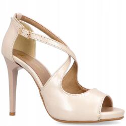  Magassarkú szandál Tymoteo Latino Gyöngyház Bézs 40 (TYMOTEO LATINO 2776)