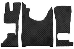  Bőr teljes padló borítás Daf XG 2021-től (fekete) felhajtható utasülés