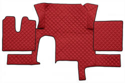  Bőr teljes padló borítás Man TGX Automata (Egy fiókos) PIROS