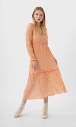 Stradivarius Pliszírozott Ruha MIDI (s) (232780)