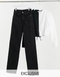 Weekday Fekete Egyenes Farmernadrág (28/30) (570163)