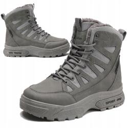  Férfi Téli Bőr Taktikai Vízálló Túracipő MÉRET43 (hztzj20257803)
