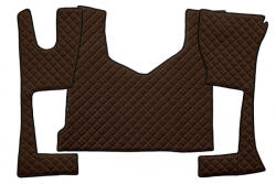  Bőr teljes padló borítás Mercedes MP4 KIS TÁROLÓVAL keskeny fülke BARNA