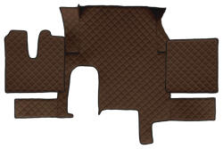  Bőr teljes padló borítás Man TGX Automata (Egy fiókos) BARNA