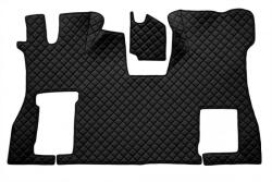  Bőr teljes padló borítás Scania S 2016-tól felhajtható üléses FEKETE