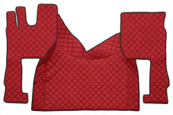  Bőr teljes padló borítás Volvo FH 2013 után, aut. váltó (piros)