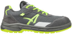 Albatros Axis Green Low S1P FO SR munkavédelmi cipő - Szürke/Zöld - 46 (ALB-647340-46)