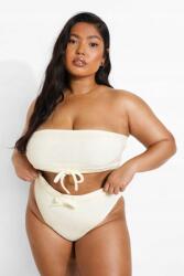 Boohoo Bikinialsó Sárga Pamut