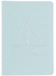 TopTimer Határidőnapló TOPTIMER Pastel P015 A/5 heti fehér lapos kék 2026 (T015P-004) - fotoland