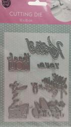 Craft Sensations Kivágó sablonok embossinghoz 6 részes 1323 (2573199)