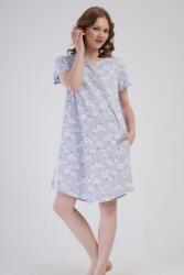 Vienetta Női rövid ujjú hálóing Plus Size 4084840019 4XL kék (7138)