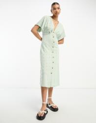 Asos Design Zöld Ruha MIDI Hímzés (40) (585313)