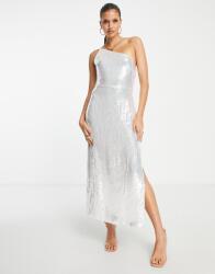 Pretty Lavish Flitteres Egyvállas Ruha (38) (567523)