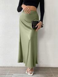 Shein FC35213 Shein Szatén Maxi Szoknya Magas Derekú (39) L