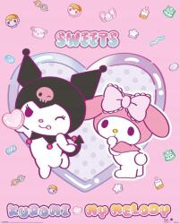 Pyramid International Kuromi My Melody Sweets Hello Kitty poszter 40x50 cm
