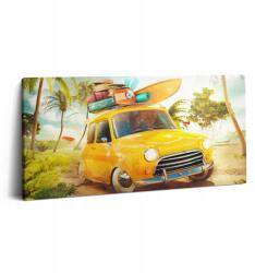 Wallfluent Vászonkép Ajándék Ötlet A dolgozószobába Autó Szörfdeszkával (010030010010000075066)