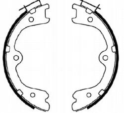 Textar Rögzítőfékpofák kpl. 91073100 Textar