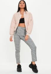 Missguided Rózsaszín Bomber Dzseki 36-OS