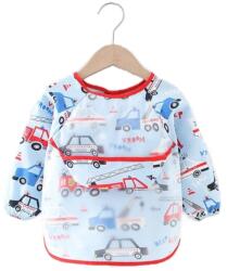 MilaBaby Előke etető kötény ujjakkal és MilaBaby autós tállal (#C402B 1)