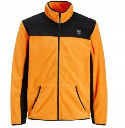 JACK & JONES Jack Jones Pulóver Narancssárga Cipzáras