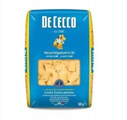 De Cecco Mezzi Rigatoni De Cecco tészta No. 26, 500 g (8001250120267)