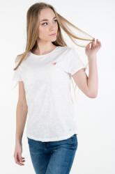 Tom Tailor Fehér Mintás Póló (s) (590475)